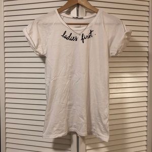 “Ladies First” Zara T shirt